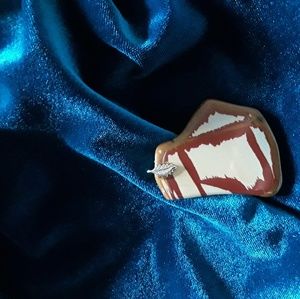 Vintage gemstone pendant Noreena Jasper